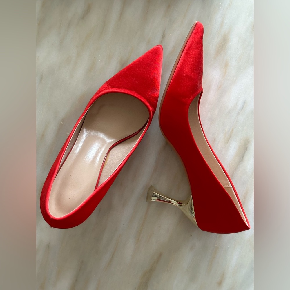 Classy Red Court Heels